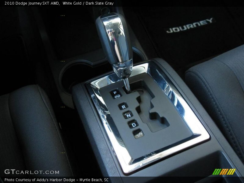 White Gold / Dark Slate Gray 2010 Dodge Journey SXT AWD