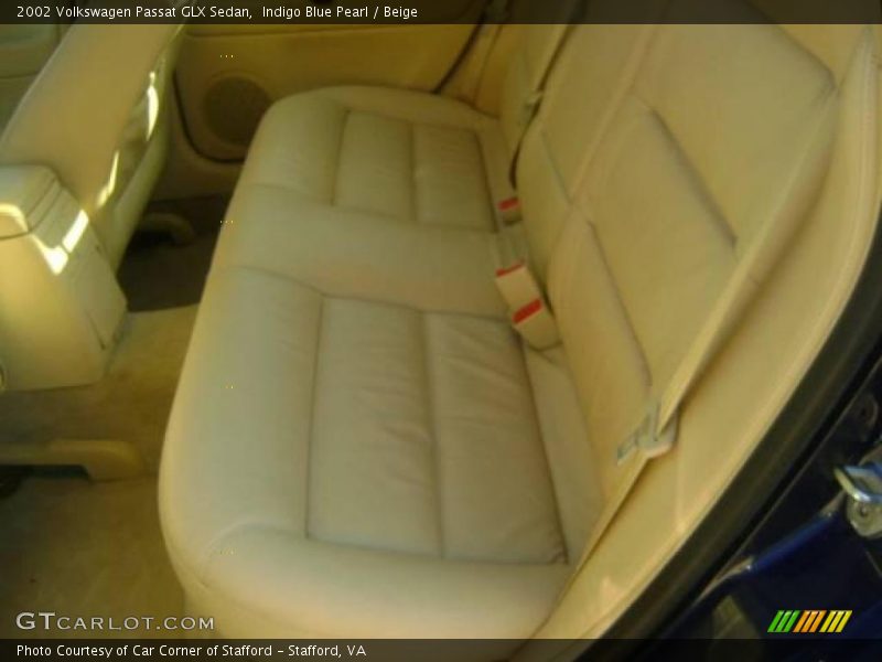 Indigo Blue Pearl / Beige 2002 Volkswagen Passat GLX Sedan