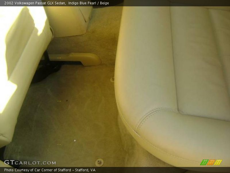 Indigo Blue Pearl / Beige 2002 Volkswagen Passat GLX Sedan