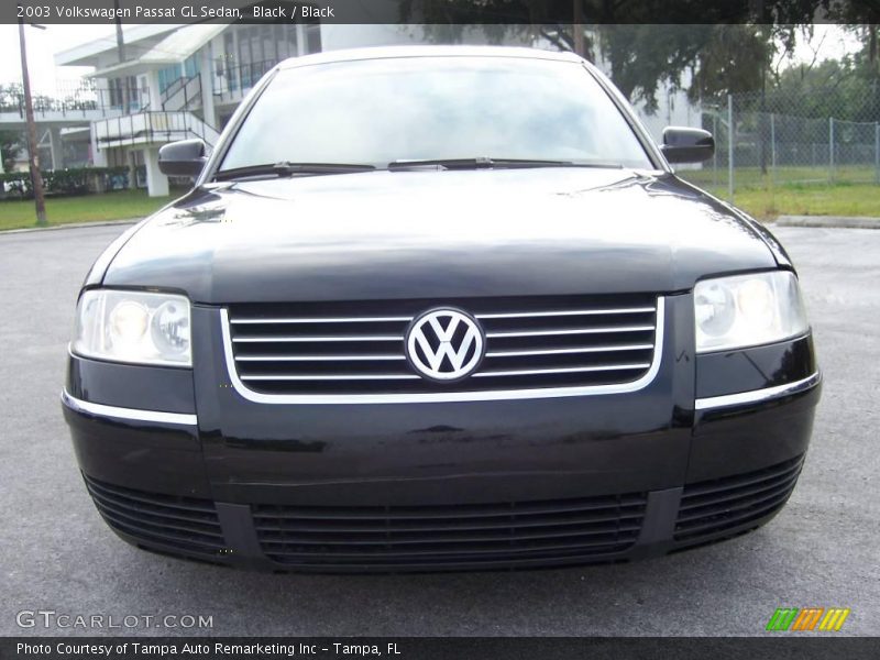 Black / Black 2003 Volkswagen Passat GL Sedan