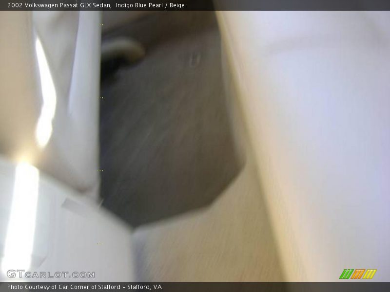 Indigo Blue Pearl / Beige 2002 Volkswagen Passat GLX Sedan