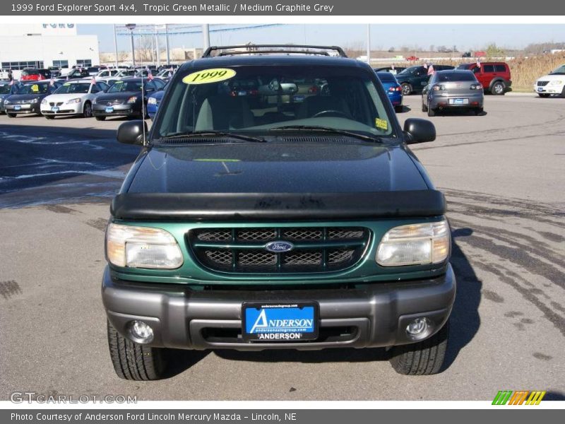 Tropic Green Metallic / Medium Graphite Grey 1999 Ford Explorer Sport 4x4