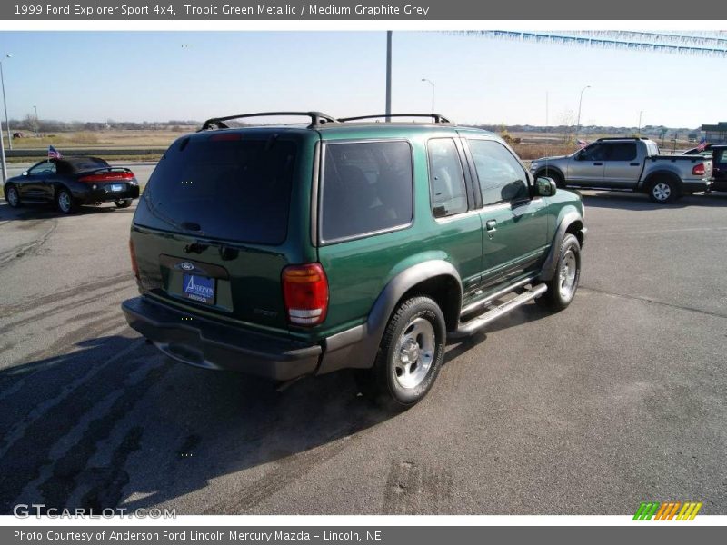 Tropic Green Metallic / Medium Graphite Grey 1999 Ford Explorer Sport 4x4