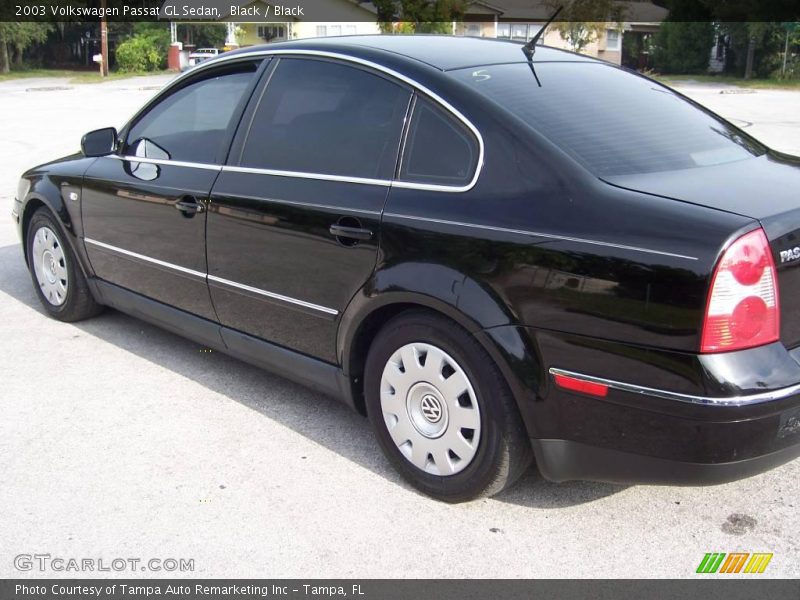 Black / Black 2003 Volkswagen Passat GL Sedan