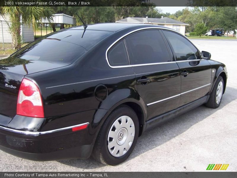 Black / Black 2003 Volkswagen Passat GL Sedan