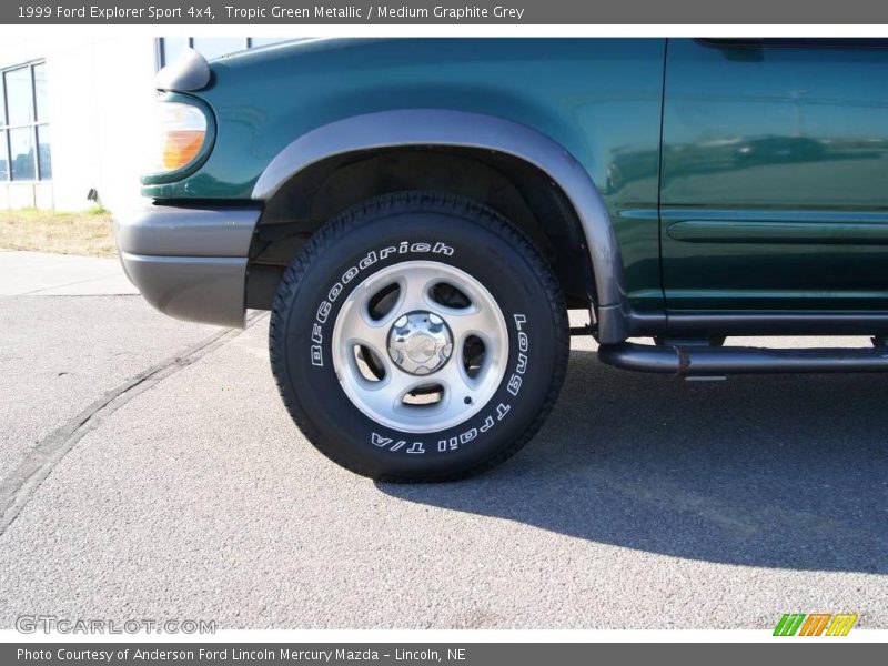 Tropic Green Metallic / Medium Graphite Grey 1999 Ford Explorer Sport 4x4