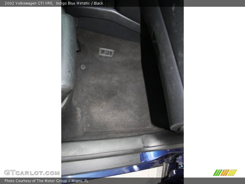 Indigo Blue Metallic / Black 2002 Volkswagen GTI VR6