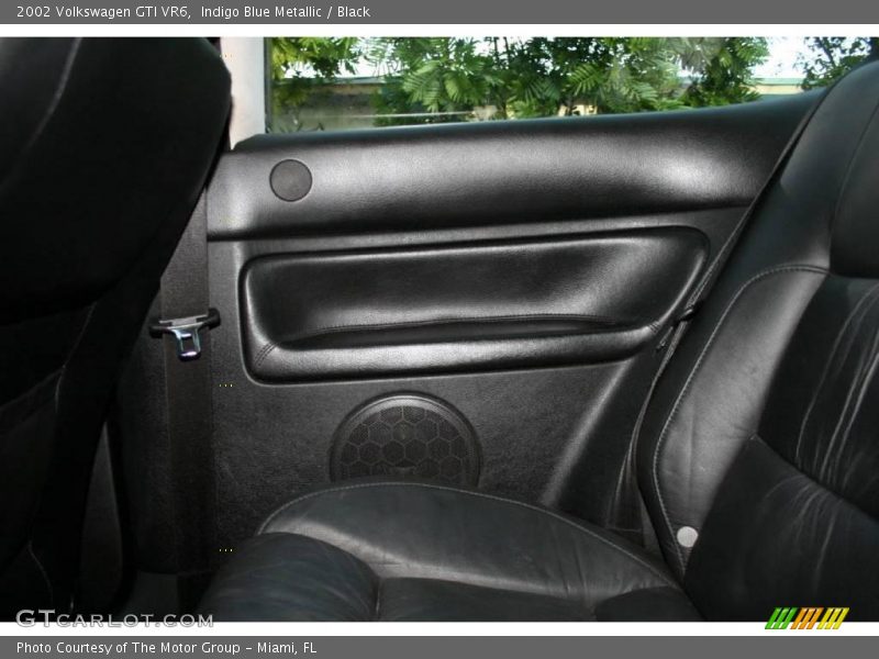 Indigo Blue Metallic / Black 2002 Volkswagen GTI VR6
