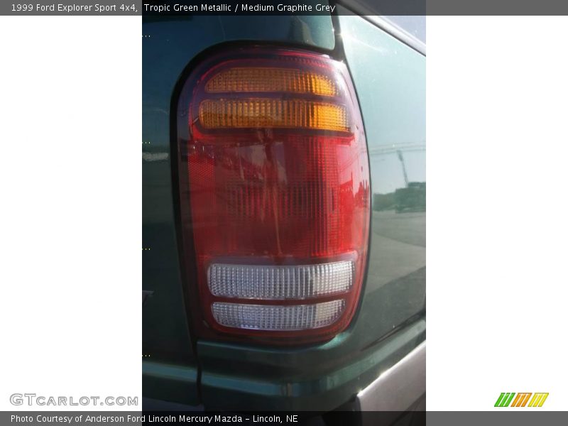 Tropic Green Metallic / Medium Graphite Grey 1999 Ford Explorer Sport 4x4