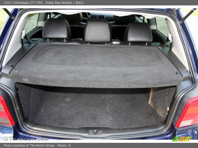 Indigo Blue Metallic / Black 2002 Volkswagen GTI VR6