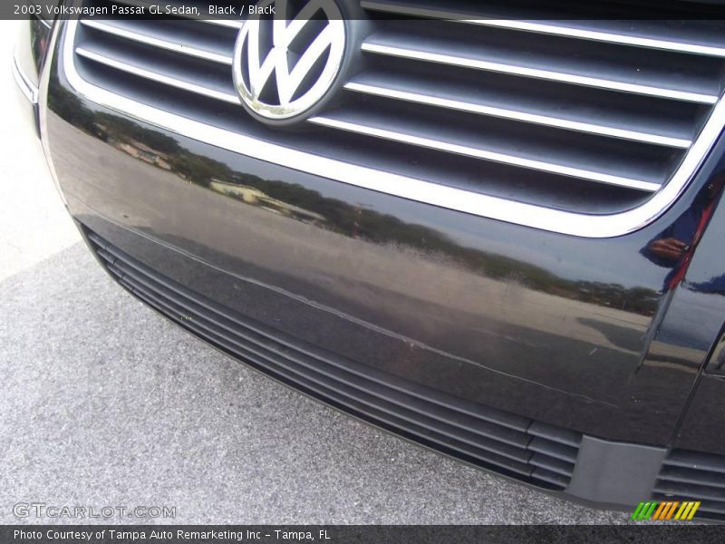 Black / Black 2003 Volkswagen Passat GL Sedan