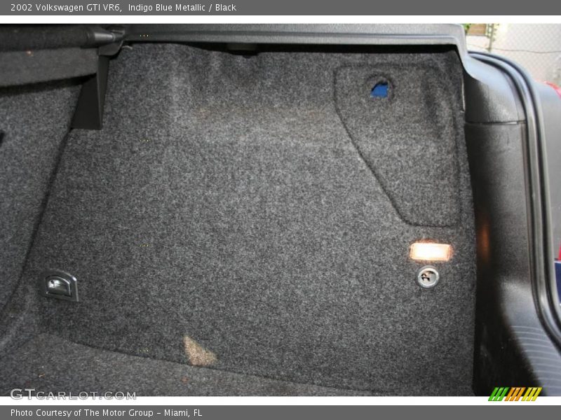 Indigo Blue Metallic / Black 2002 Volkswagen GTI VR6