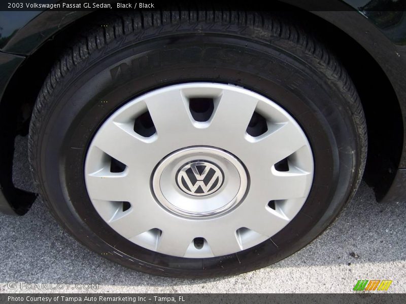 Black / Black 2003 Volkswagen Passat GL Sedan