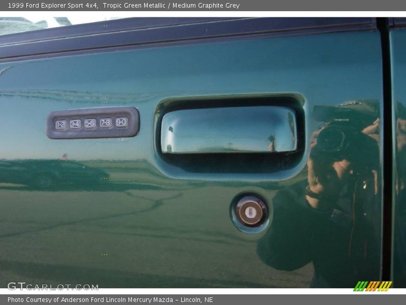 Tropic Green Metallic / Medium Graphite Grey 1999 Ford Explorer Sport 4x4