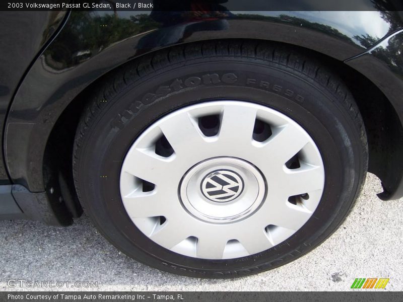 Black / Black 2003 Volkswagen Passat GL Sedan