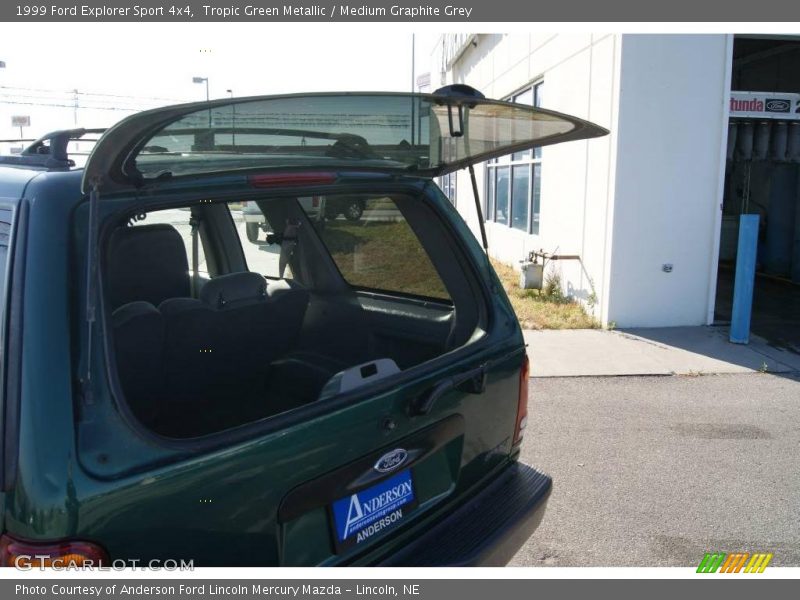 Tropic Green Metallic / Medium Graphite Grey 1999 Ford Explorer Sport 4x4
