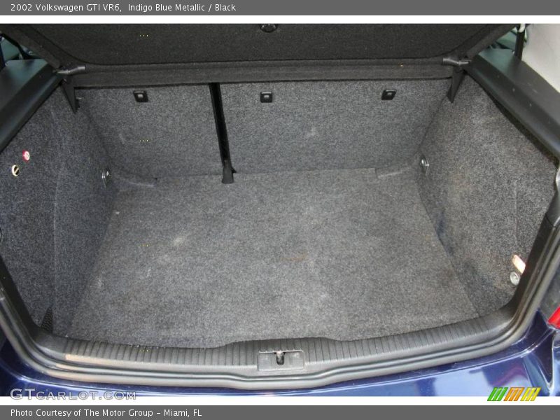 Indigo Blue Metallic / Black 2002 Volkswagen GTI VR6