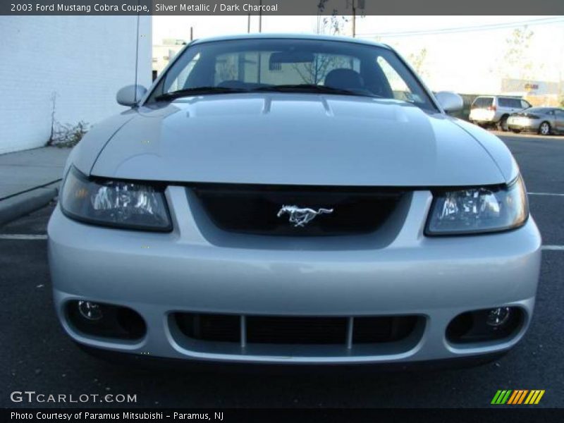Silver Metallic / Dark Charcoal 2003 Ford Mustang Cobra Coupe