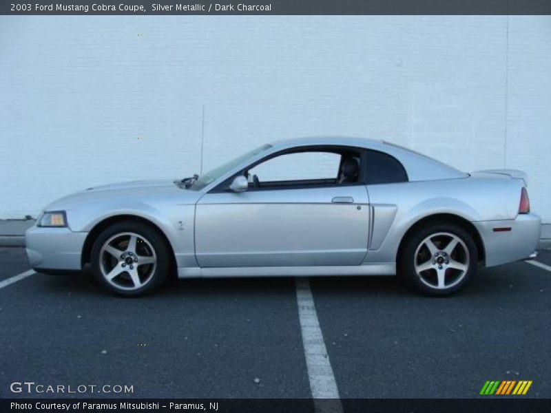 Silver Metallic / Dark Charcoal 2003 Ford Mustang Cobra Coupe