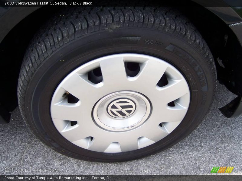 Black / Black 2003 Volkswagen Passat GL Sedan