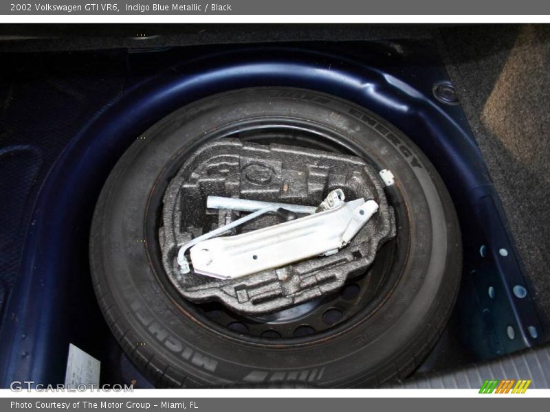 Indigo Blue Metallic / Black 2002 Volkswagen GTI VR6