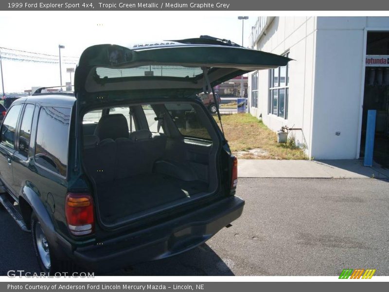 Tropic Green Metallic / Medium Graphite Grey 1999 Ford Explorer Sport 4x4