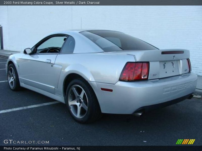 Silver Metallic / Dark Charcoal 2003 Ford Mustang Cobra Coupe
