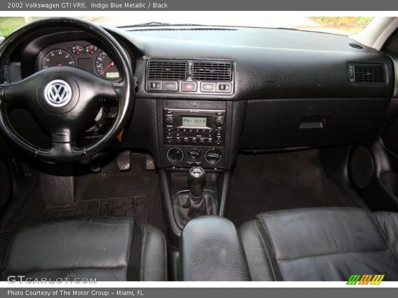 Indigo Blue Metallic / Black 2002 Volkswagen GTI VR6