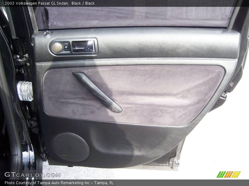 Black / Black 2003 Volkswagen Passat GL Sedan