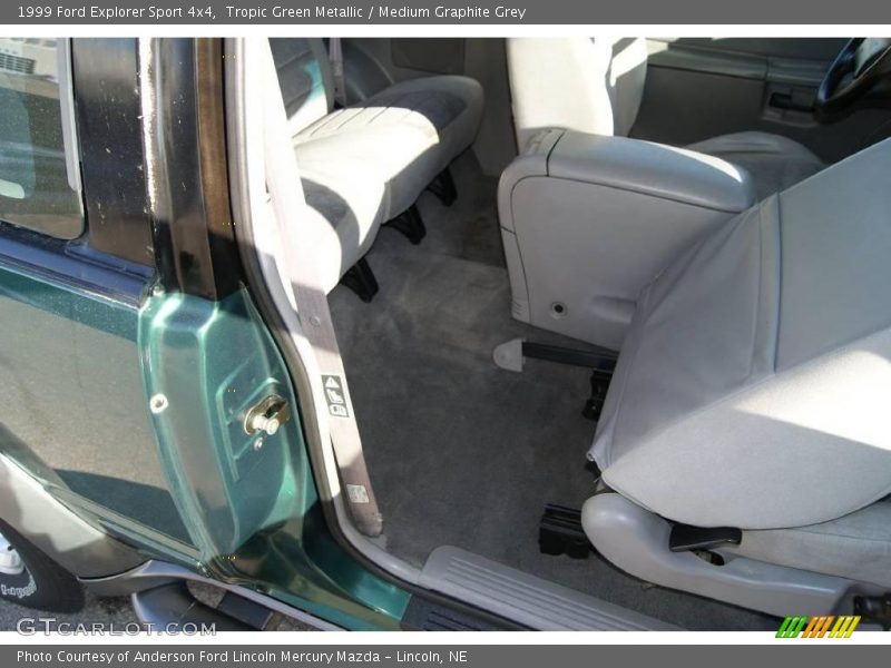 Tropic Green Metallic / Medium Graphite Grey 1999 Ford Explorer Sport 4x4