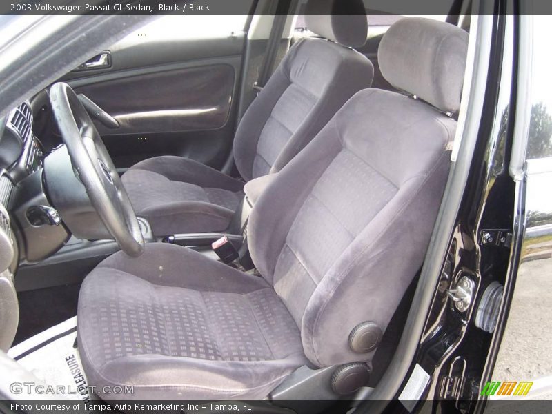 Black / Black 2003 Volkswagen Passat GL Sedan