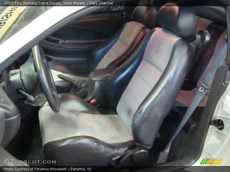Silver Metallic / Dark Charcoal 2003 Ford Mustang Cobra Coupe
