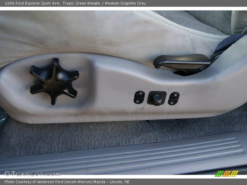 Tropic Green Metallic / Medium Graphite Grey 1999 Ford Explorer Sport 4x4