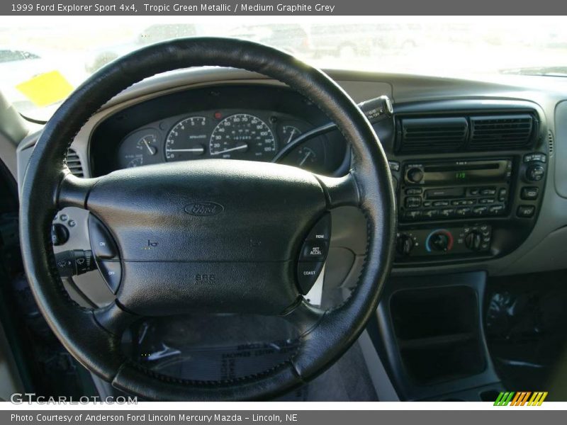 Tropic Green Metallic / Medium Graphite Grey 1999 Ford Explorer Sport 4x4