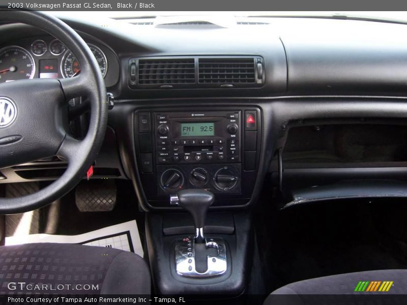 Black / Black 2003 Volkswagen Passat GL Sedan