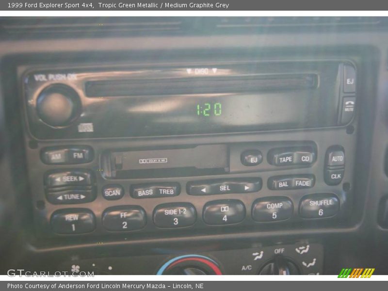 Tropic Green Metallic / Medium Graphite Grey 1999 Ford Explorer Sport 4x4