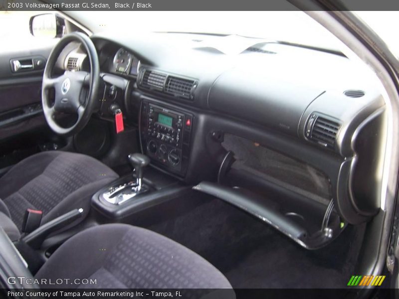 Black / Black 2003 Volkswagen Passat GL Sedan