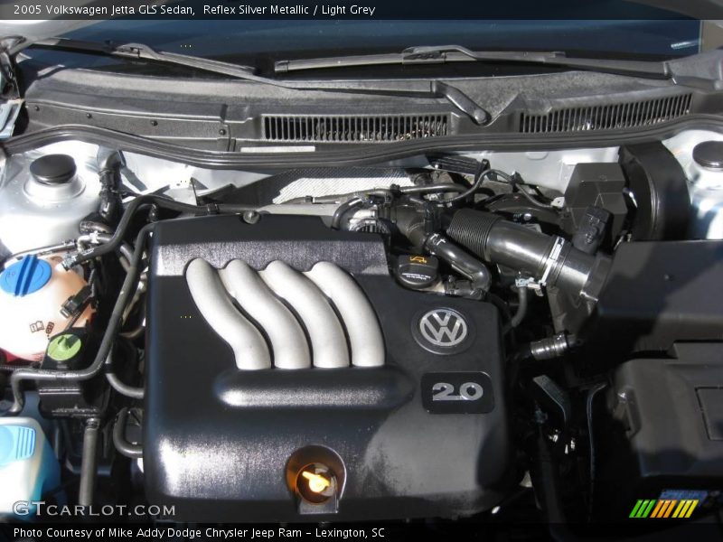 Reflex Silver Metallic / Light Grey 2005 Volkswagen Jetta GLS Sedan