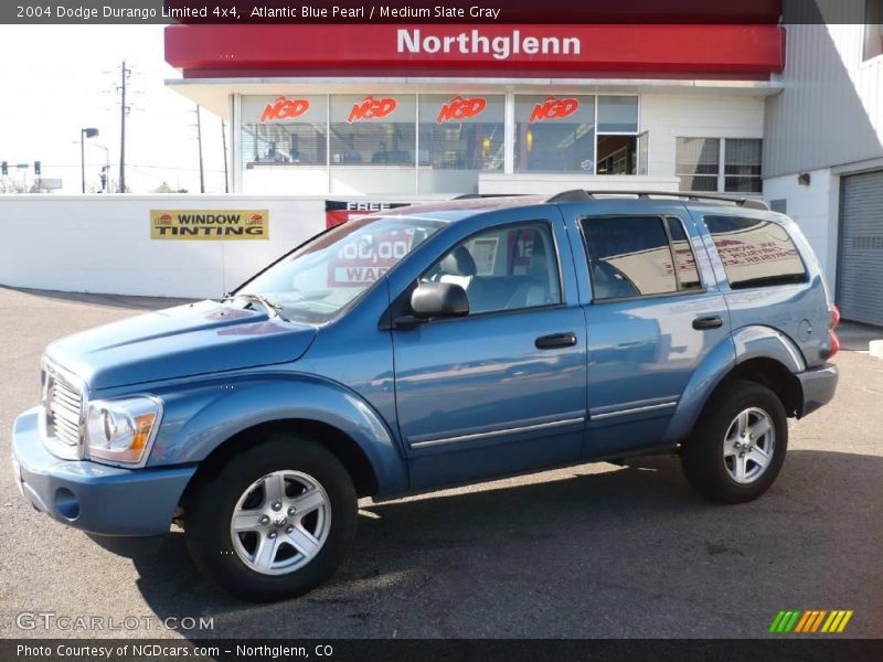 Atlantic Blue Pearl / Medium Slate Gray 2004 Dodge Durango Limited 4x4