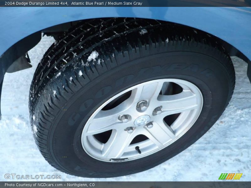 Atlantic Blue Pearl / Medium Slate Gray 2004 Dodge Durango Limited 4x4