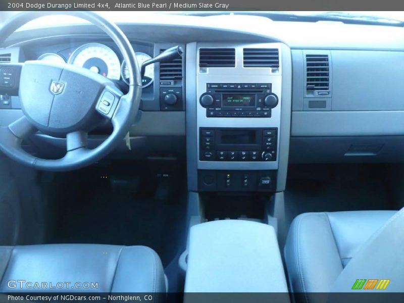 Atlantic Blue Pearl / Medium Slate Gray 2004 Dodge Durango Limited 4x4