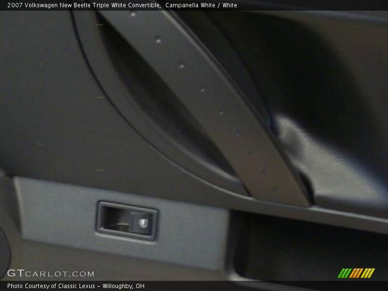 Campanella White / White 2007 Volkswagen New Beetle Triple White Convertible