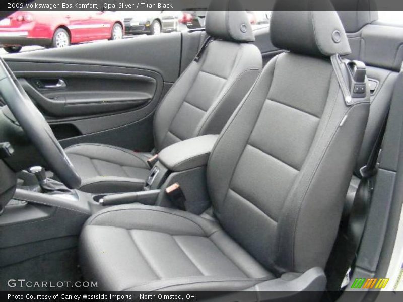 Opal Silver / Titan Black 2009 Volkswagen Eos Komfort