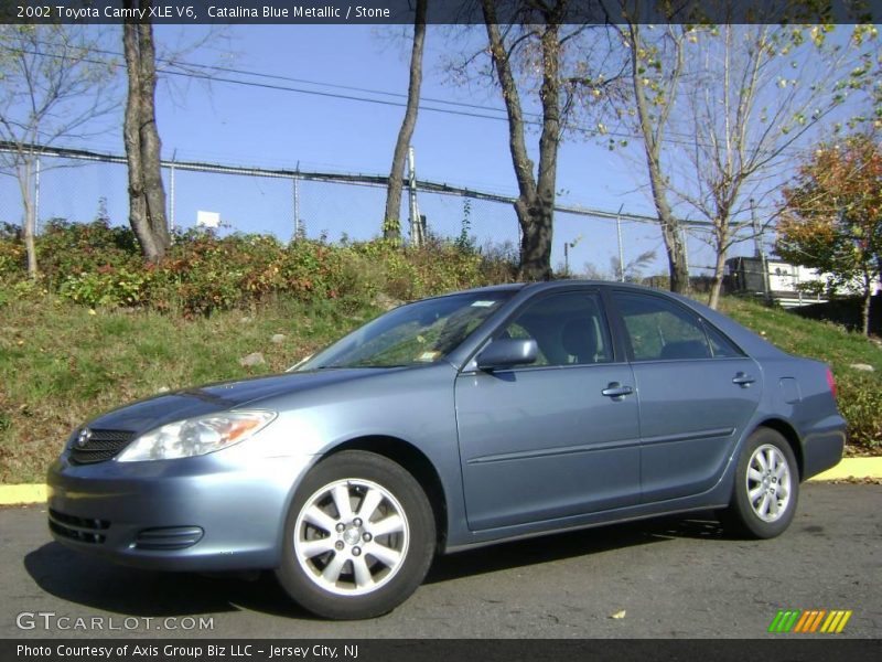 Catalina Blue Metallic / Stone 2002 Toyota Camry XLE V6