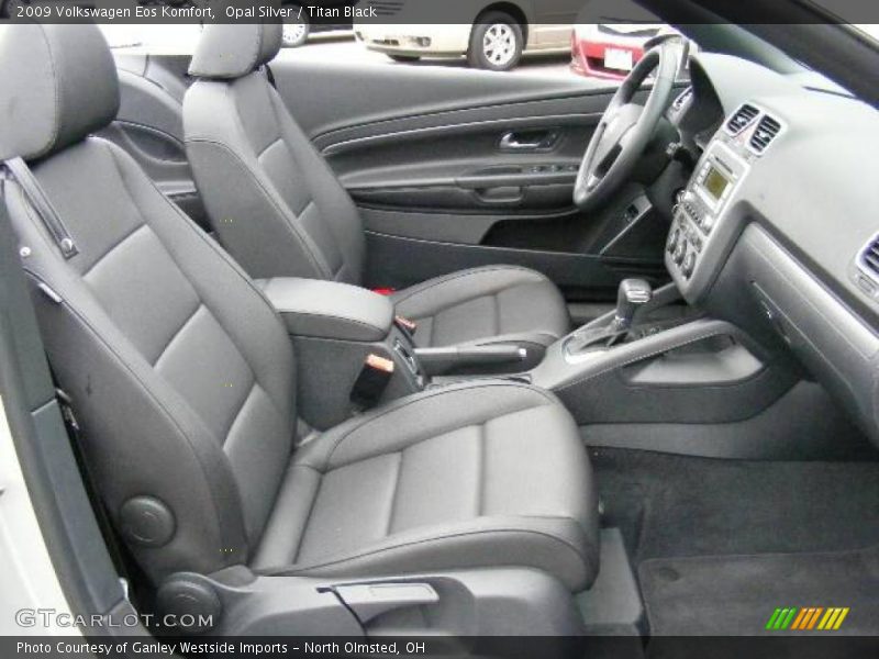 Opal Silver / Titan Black 2009 Volkswagen Eos Komfort