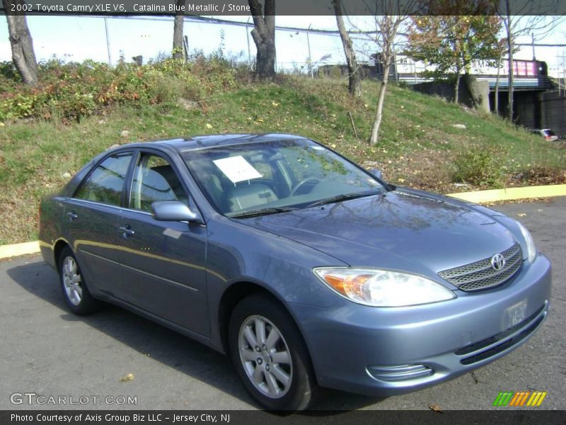 Catalina Blue Metallic / Stone 2002 Toyota Camry XLE V6