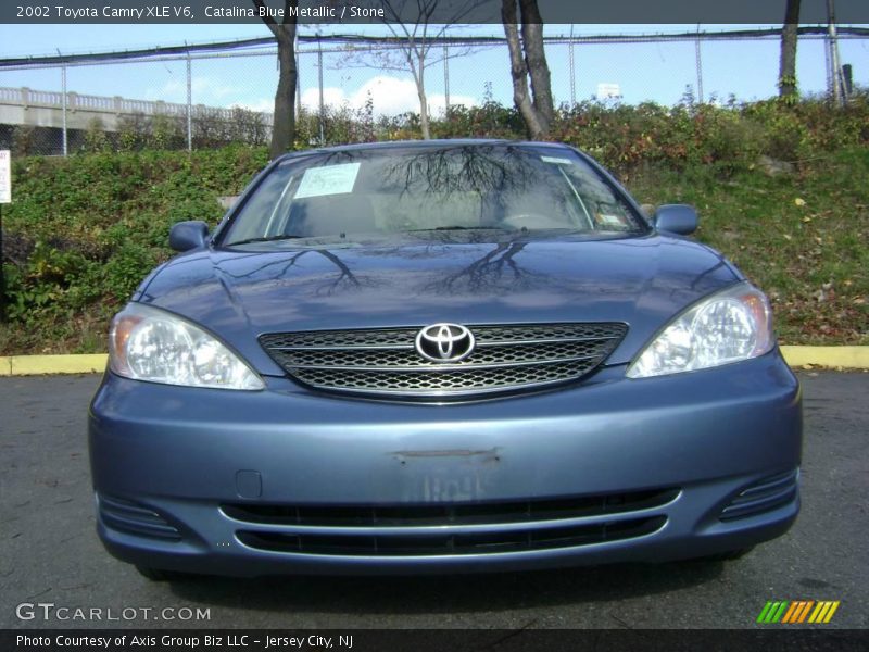 Catalina Blue Metallic / Stone 2002 Toyota Camry XLE V6
