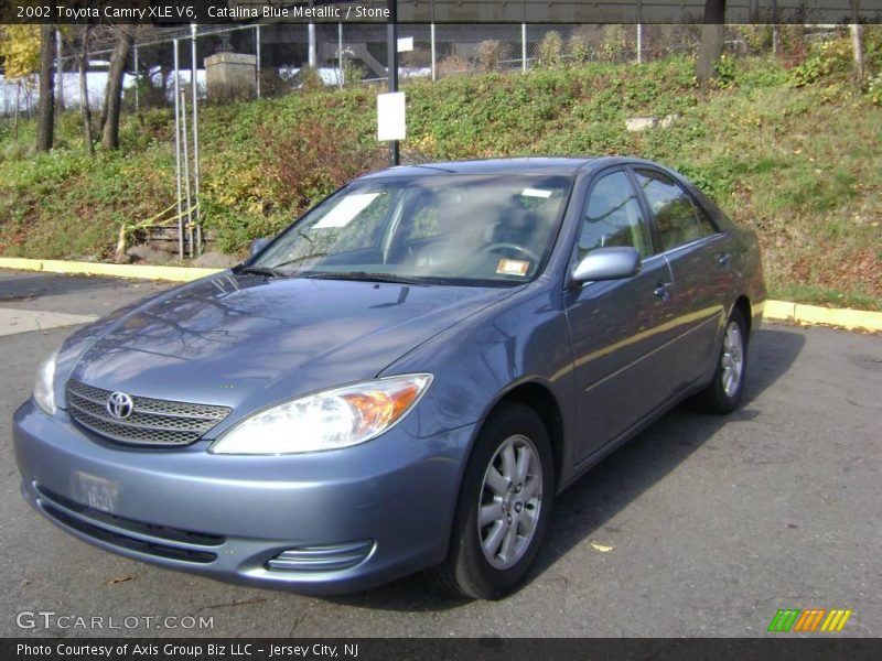 Catalina Blue Metallic / Stone 2002 Toyota Camry XLE V6