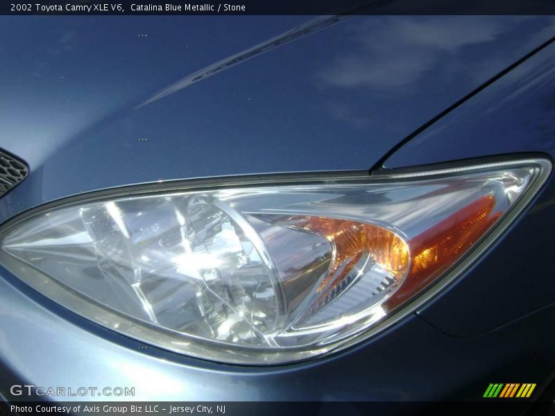 Catalina Blue Metallic / Stone 2002 Toyota Camry XLE V6