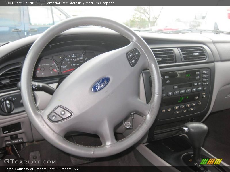 Toreador Red Metallic / Medium Graphite 2001 Ford Taurus SEL